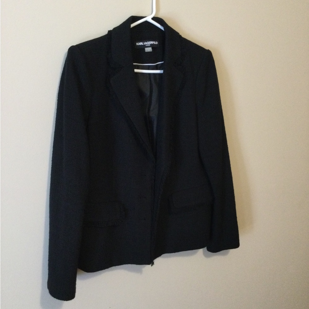 Karl Lagerfeld Black Blazer